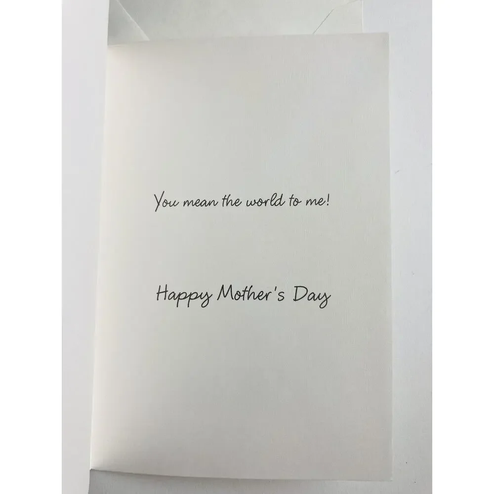 3 Vintage HALLMARK AMERICAN GREETINGS Mother's Day CARDS FORGET ME NOT Friend